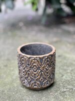 Zdjęcie doniczki lub oslonki: Osłonka Antique 9 × 11 cm, ujęcie 1