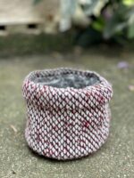 Zdjęcie doniczki lub oslonki: Osłonka Cotton 13 × 14 cm, ujęcie 1