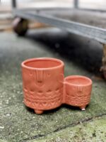 Zdjęcie doniczki lub oslonki: osłonka twins orange 5 × 6 cm, ujęcie 1