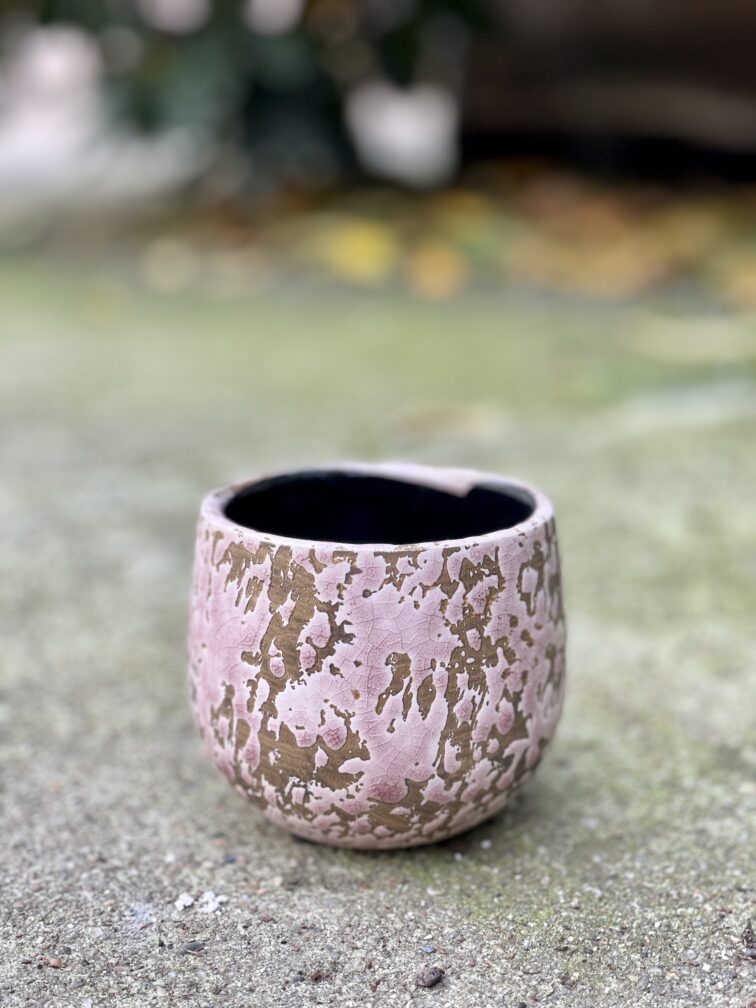 Zdjęcie doniczki lub oslonki: Osłonka drop Pink 7x9cm, ujęcie 1