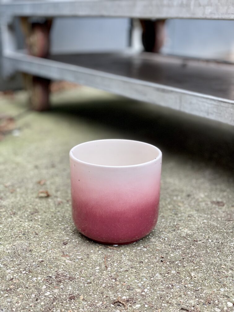 Zdjęcie doniczki lub oslonki: Osłonka Ombre Violet, ujęcie 3
