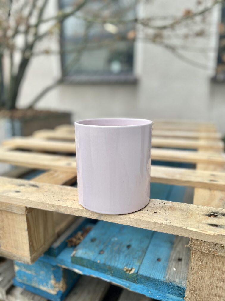Zdjęcie doniczki lub oslonki: Osłonka Round Pink 12x13 cm, ujęcie 1