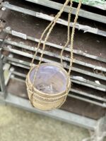 Zdjęcie doniczki lub oslonki: Osłonka Bamboo Basket Hanging 13x13 cm, ujęcie 4
