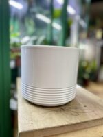 Zdjęcie doniczki lub oslonki: Osłonka grooves White 15x15 cm, ujęcie 1