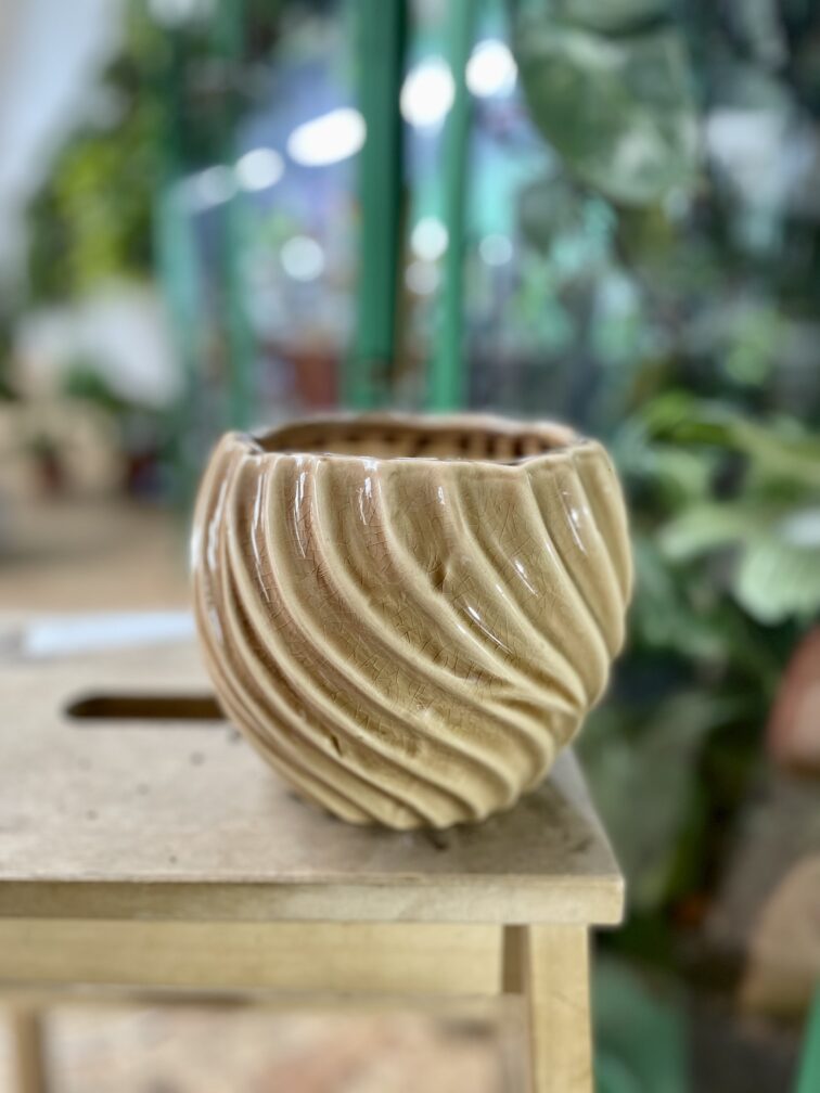 Zdjęcie doniczki lub oslonki: Osłonka Vuelta Cream 11x15 cm, ujęcie 1