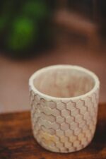 Zdjęcie doniczki lub oslonki: Osłona Honeycombs 15 × 16 cm, ujęcie 1