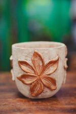 Zdjęcie doniczki lub oslonki: Osłonka Lilies 15 × 16 cm, ujęcie 1