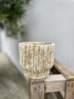 Zdjęcie doniczki lub oslonki: Osłonka Silver stone 12 × 14 cm, ujęcie 3