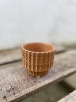 Zdjęcie doniczki lub oslonki: Osłonka Caramel 6 × 6 cm, ujęcie 1