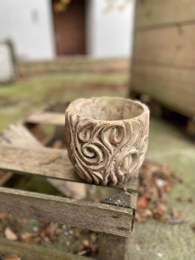 Zdjęcie doniczki lub oslonki: Osłonka Lombrico 12 × 13 cm, ujęcie 1