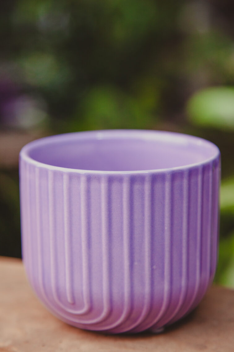 Zdjęcie doniczki lub oslonki: Osłonka Trace Violet, ujęcie 1